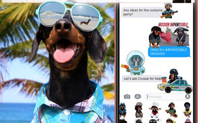CrusoeMoji, the emoji app for Dachshund lovers hits #1